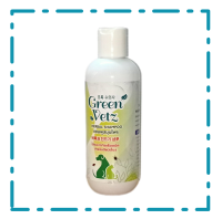 Green Vetz แชมพู ไล่ยุง เห็บ หมัด มด แมลง สกัดจากธรรมชาติ สุนัข แมว 200 ML.