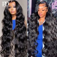 【jw】♞✟ 250 13x4 Front Wig 13x6 Frontal Wigs 30 40 Inch Glueless Closure Human Hair To Wear