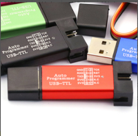 Jtag หัวเขียนโปรแกรม USB แบบ ISP พร้อมเชลล์51 MCU สายดาวน์โหลด51AVR ตัวดาวน์โหลด USBasp