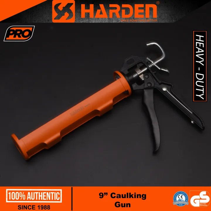 Harden 620413 9" Caulking Gun (PROFESSIONAL) Silicone Sealant Gun Heavy