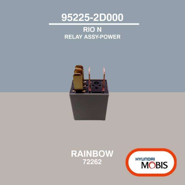 952252D000 RELAY ASSY POWER FOR KIA RIO N [MOBIS ORIGINAL] PART #;95225 ...