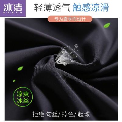 The New Uniqlo Bing Jie Xia Five Points Ice Silk Shark Pants Womens Outerwear Cycling Anti-slip High Waist Safety Pants Thin Section Barbie Pants
