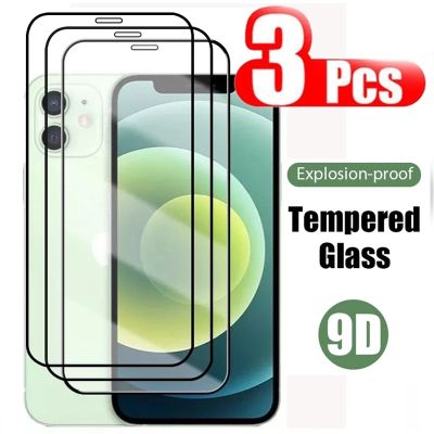 ❐ 3PCS Tempered Glass For iPhone 12pro 7 8 plus SE 2020 XR XS Max Protective Glass for iphone 13 14pro max 12mini screen Protector