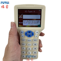 COD FURUI โรงงานขายตรง 300CD RFID ถอดรหัสเครื่องคัดลอกเครื่องอ่านบัตรประจำตัวที่เคลื่อนย้ายได้เครื่องถ่ายเอกสารพร้อมฟังก์ชั่นเสียงเตือนและหน้าจอแสดงผล 125K / 250K / 375K / 500K / 13.56M