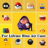 【Discount】 For Lifeme Blus Air Case Niche Cartoon Pattern for Lifeme Blus Air Casing Soft Earphone Case Cover