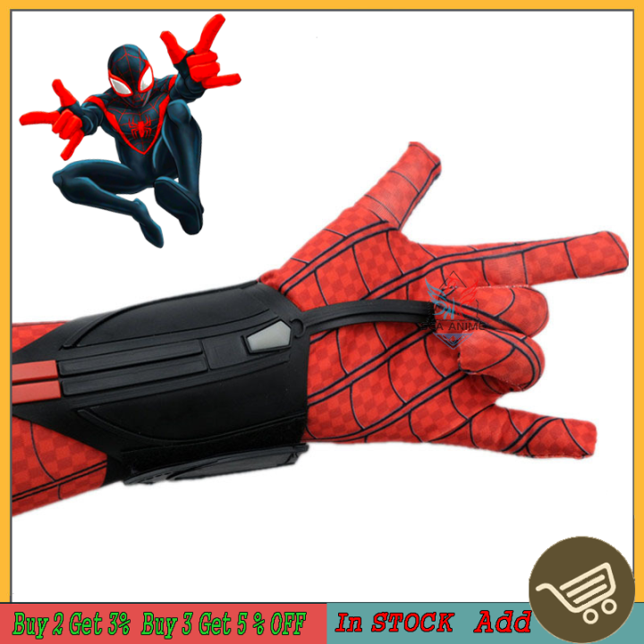 Sea Anime Spider Gloves Man Spider Arm Bracers Man Peter Parker Superhero Cosplay Costume Arachnoid Wrist Launcher with Shooter Props | Lazada Sea Anime Spider Gloves Man Spider Arm Bracers Man Peter Parker Superhero Cosplay Costume Arachnoid Wrist Launcher with Shooter Props | Lazada