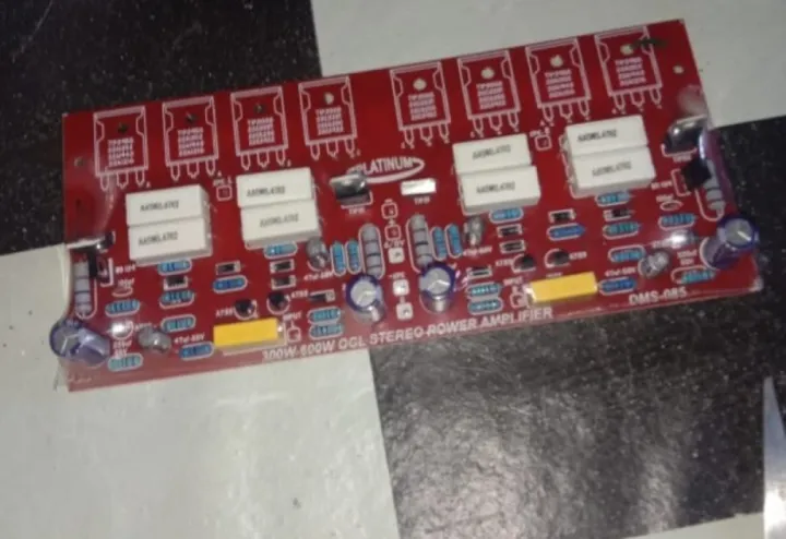 KIT DRIVER POWER OCL AMPLIFIER STEREO DMS-085 300W - 600W TANPA TR