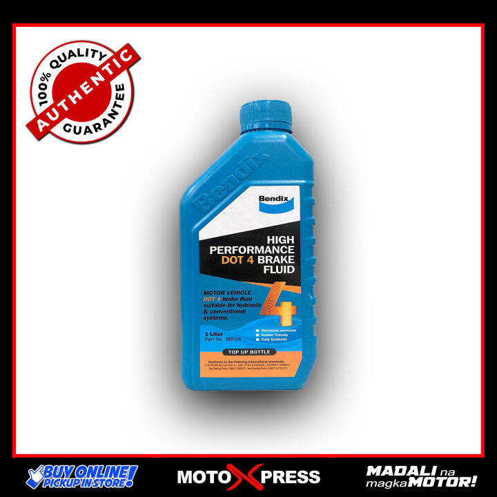 Bendix Brake Fluid Dot 4 (330ml) Lazada PH