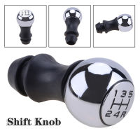 5ความเร็วเกียร์ธรรมดา Shift Knob อลูมิเนียม Shifter Lever Fit สำหรับ Peugeot 106 206 207 306 307 407 408ภายใน Part