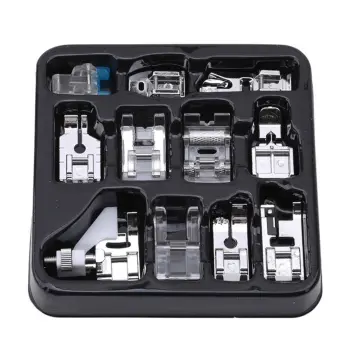 16pcs Sewing Machine Presser Foot Set Hem Foot Spare Parts Accessories for  Brother Singer 