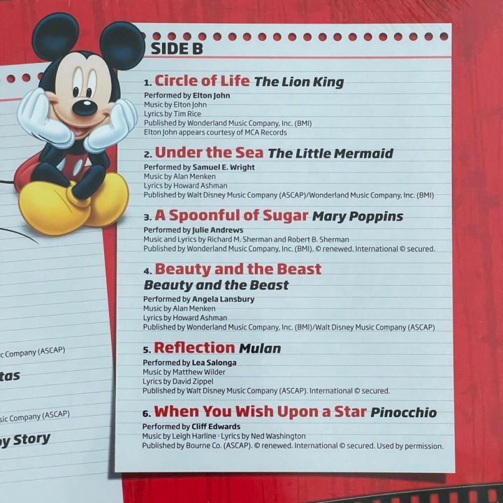 แผ่นเสียง-disney-ultimate-hits-greatest-disneys-theme-song-รวมเพลงเพราะๆ-แผ่นเสียงมือหนึ่ง-ซีล