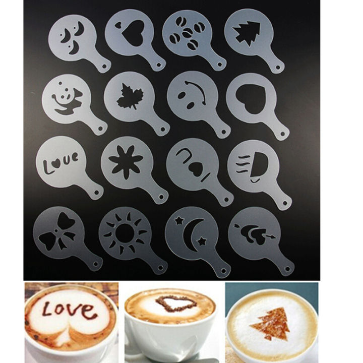 stainless-steel-cafe-foam-spray-template-barista-stencils-decoration-tool-garland-mold-coffee-printing-flower-model