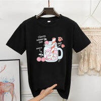 BK-305*เสื้อยืดแขนสั้นพร้อมส่ง 8สี ลายการ์ตูน ขายดีตามเทรนต์ ลายน่ารัก สีสันสดใส่น่ารัก ใส่ได้ทั้งหญิงและชาย (S-3XL) **ปลีก-ส่ง***