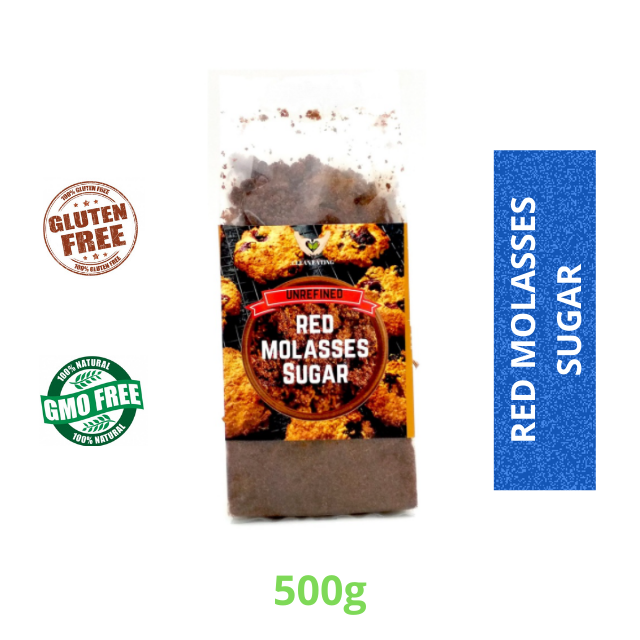 CLEAN EATING Red Molasses Sugar (Fine Grain) 500g Lazada