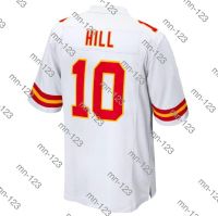 embroidery American Jersey Tyreek Hill Men Women Kid Youth White Kansas City Football Jersey