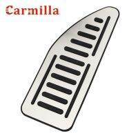 Carmilla Car Pedals for Ford Fiesta MK7 2009 2016 Ecosport 2012 2021 Accessories Foot Rest Pedal Protection Cover Sticker