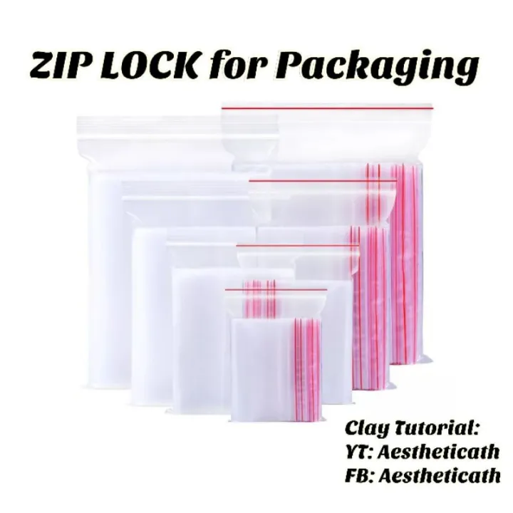 Zip Lock, Plastic for Packaging Lazada PH