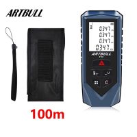 ARTBULL เลเซอร์วัดระยะทาง100เมตร50เมตรเทปเครื่องวัดเมตรเลเซอร์เครื่องวัด Rangefinder เครื่องมือเทปดิจิตอล