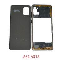 【❂Hot On Sale❂】 diyi45718 ฝาหลังกรอบตรงกลางสำหรับ A315f Samsung Galaxy A31 A315g A315n โทรศัพท์ A315ใหม่แชสซีพร้อมแผงด้านหลัง