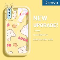 เคส S1 Dienya สำหรับ VIVO เคสการ์ตูนน่ารักรูปดาวและแมวสีสันสดใสกันกระแทกเคสโทรศัพท์โปร่งใสสร้างสรรค์น่ารักปลอกซิลิโคนป้องกันเลนส์กล้องสัตว์ประหลาด