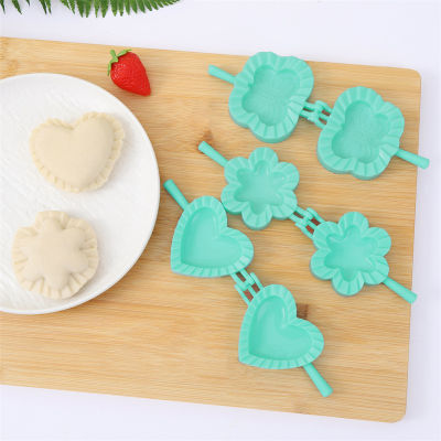 เครื่องทำเกี๊ยวพลาสติกแม่พิมพ์ Ravioli Pie Maker Dumpling Making Artifact เครื่องใช้ในครัว DIY Dumpling Maker Tool