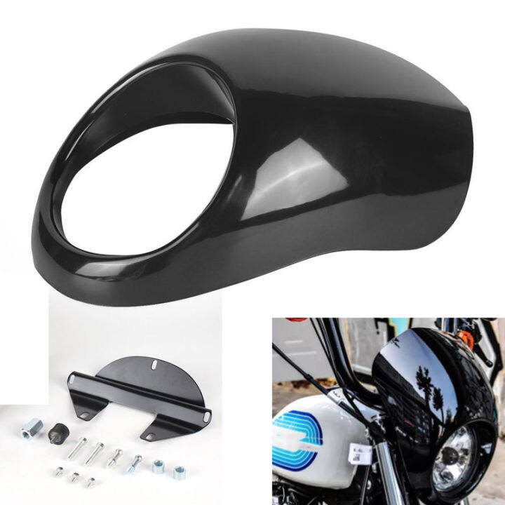 Motorcycle Front Fairing Cowl Cover Dirt Bike Windshield Headlight For ...