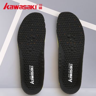 พื้นในรองเท้าแบดมินตันยืดหยุ่นของ Kawasaki,สำหรับผู้ชายและผู้หญิงไม่ลื่นดูดซับระบายอากาศช็อคพื้นในกีฬาวิ่ง