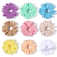 【hot sale】™✎ C05 20Pcs/lot Colorful Ponytail Holder Scrunchie Girls Elastic Hair Bands Nylon Headband Kids Rubber Band Ornaments Hair Accessories