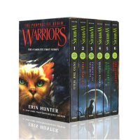 Pre sale of a series of "the cat warrior prophecies begin" warriors the prophecies begin 1-6 volumes of original English novels childrens adventure text books primary and secondary school students extracurricular reading of advanced English books