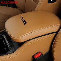 For LI ONE 2022 2021 Car Center Control Armrest Box Cover Microfiber Leather Trim Cover Accessories