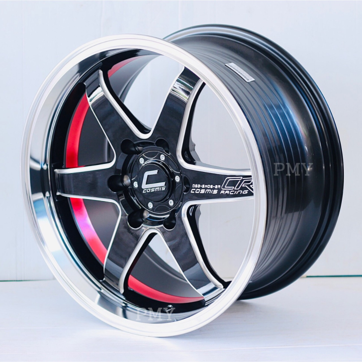 ล้อแม็กขอบ-18x9-0-6รูx139-7-et35-ยี่ห้อ-cosmis-รุ่น-dgb-sm06-2r-ya9912-ราคา1คู่-งานใหม่แท้-100-พิเศษสุดเหลือเพียง-2-คู่-เท่านั้น-หมดแล้วหมดเลย