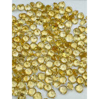 1 Pc Natural Citrine Gems Stone Calebrated size 5x5mm  6x6 mm 3.5mm HEART Shape for making Jewellery genuine Citrine