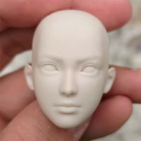 Unpainted 16 Scale Dead Or Alive KASUMI Head Sculpt สำหรับ12 Action Figure ตุ๊กตาภาพวาดการออกกำลังกาย No.665 Bald รุ่น