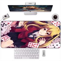 การ์ตูนญี่ปุ่น Kakeguui Mouse Pad อุปกรณ์เล่นเกมพีซีเกมเมอร์สำนักงาน XXL แผ่นรองโต๊ะคอมพิวเตอร์แล็ปท็อปแป้นพิมพ์แผ่นรองเมาส์