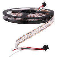 1M 2M RGB LED Strip 5050 WS2812B แอดเดรสสมาร์ทพิกเซล Strip 144led/m 5V RGB Light Led เทป WS2812 IC สีเต็มรูปแบบทำงานอัตโนมัติ