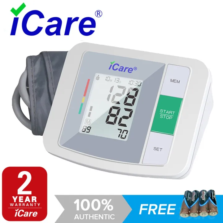 iCare® CK930 Accurate Digital Arm Blood Pressure Monitor Lazada PH
