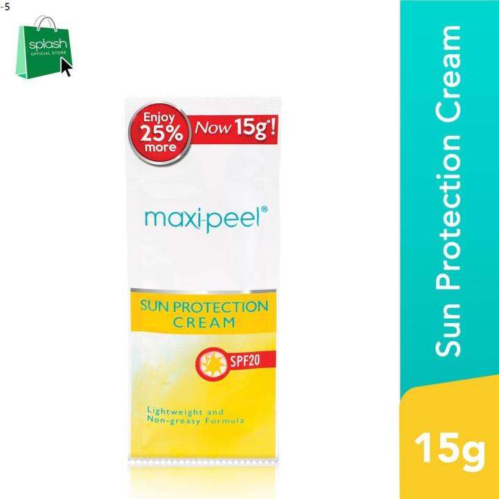 MaxiPeel Sun Protection Cream 15g Lazada PH