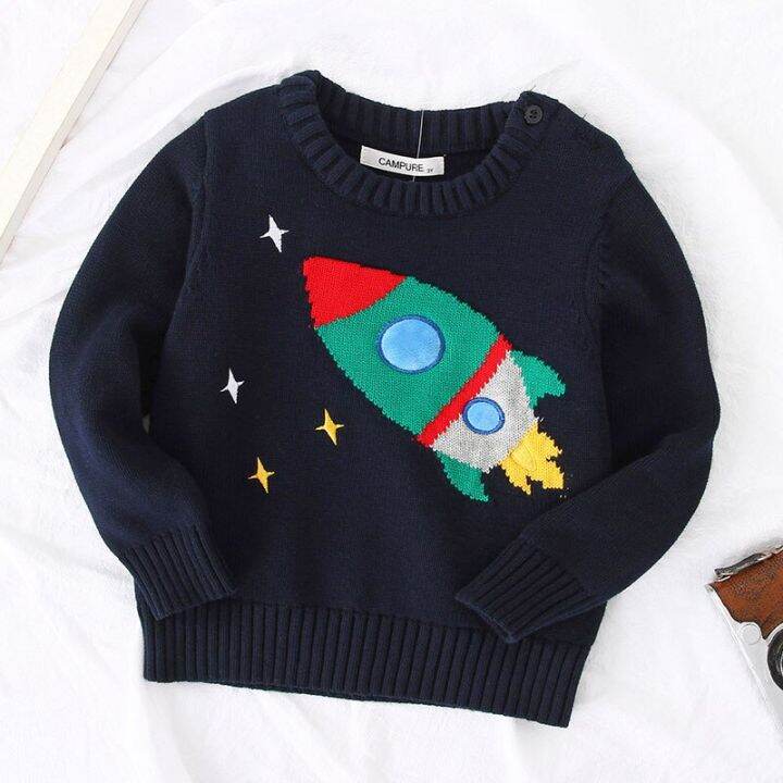 christmas-kids-baby-boys-girls-long-sleeve-cartoon-rocket-pullover-sweaters-casual-autumn-baby-boy-girl-knit-childrens-sweaters