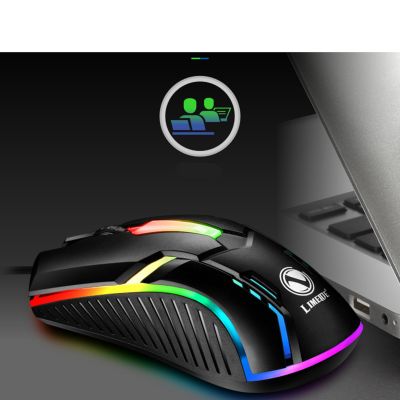 เมาส์และคีย์บอร์ดคอมโบพวงกุญแจพังค์ย้อนยุคแบบมีสาย USB แป้นพิมพ์และเมาส์ ABS สีสันสดใสมีไฟด้านหลังทนทานสำหรับแล็ปท็อป PC เล่นเกม
