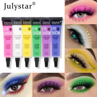 Leach [ส่งเร็วพิเศษ!] Julystar อายแชโดว์อายแชโดว์ผิวด้านสีรุ้งกันน้ำคงทน