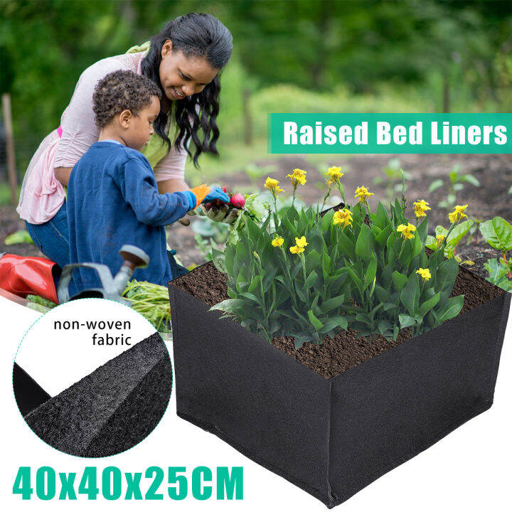 Raised Bed Liners & Raised Garden Bed Set Planting Box Growing Bag Lazada