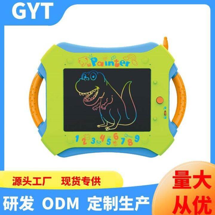 Ready】✨ Cartoon children's graffiti hand-pated L handwritg board gift light energy blackboard early education writg board Ready】✨ Cartoon children's graffiti hand-pated L handwritg board gift light energy blackboard early education writg board