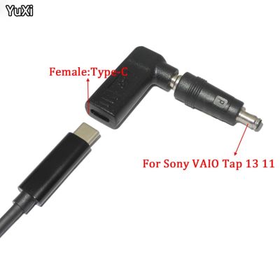 1Set USB Type C PD Power Adapter Converter for Sony VAIO Tap 13 11 SVT1122X9RW SVT1122Y9EB SVT11229CKB Laptop Charger