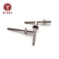 〖Maximus metals〗 GB 12616 M4.8 20ชิ้นสแตนเลส Countersunk Rivets ปิด End ตาบอด Rivet ปิดผนึกกลวง Rivets ตาบอด Rivets