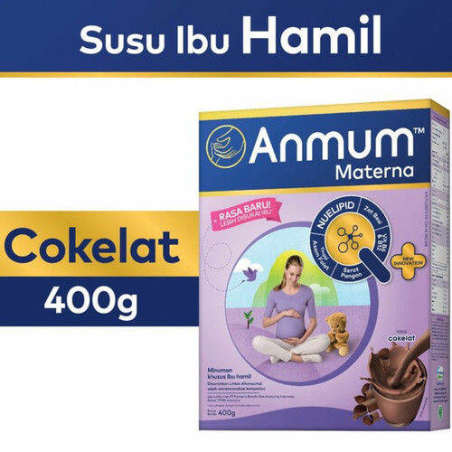 Anmum Materna Chocolate 400gr Susu Ibu Hamil Lazada Indonesia