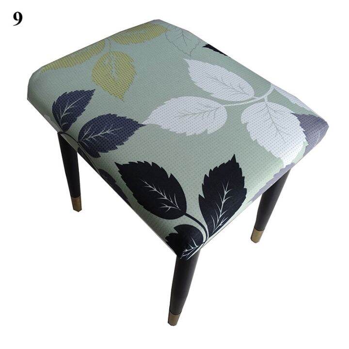 freeshipping-flower-printed-seat-protector-elastic-square-chair-cover-removable-dustproof-stool-covers-for-bedroom-kitchen-stool