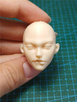 16 Scale Cat Beauty Head Sculpt สำหรับ12นิ้ว Action Figure ตุ๊กตา Unpainted Head Sculpt No.357