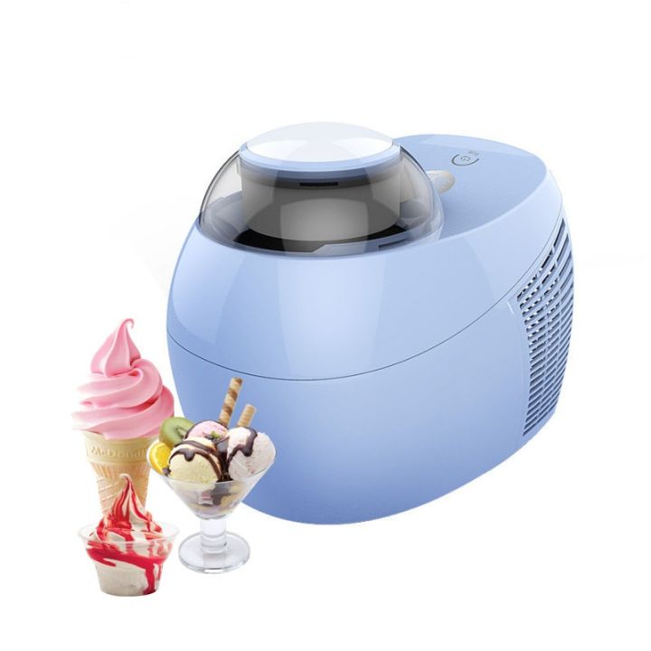 เครื่องทำไอศกรีมแบบทำไอศกรีมผลไม้อัตโนมัติเครื่องทำขนมผลไม้ขนาดเล็ก220v-สำหรับบ้านเครื่องทำนมปั่นไอศกรีม