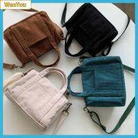 WENYOU กระเป๋าภายในภายใน กระเป๋าโท้ทผ้าลูกฟูก มินิมินิ พร้อมซิปรูด กระเป๋า Crossbody ของใหม่ เรโทร กระเป๋าใส่โทรศัพท์มือถือ ผู้หญิงผู้หญิงผู้หญิง