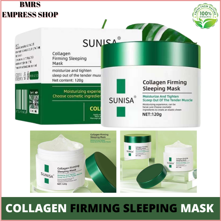 COLLAGEN FIRMING SLEEPING MASK MOISTURIZE AND TIGHTEN SLEEP OUT OF THE